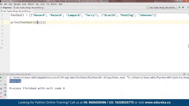 Python Lists Tutorial For Beginners | List in Python | Python Training  | Edureka  Rewind