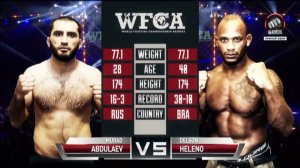 Мурад Абдулаев vs. Делсон Хелено | Murad Abdulaev vs. Delson Heleno | WFCA 50