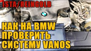 VANOS на BMW Как проверить? ISTA / REINGOLD