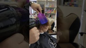 Ассиметричная стрижка на среднюю длину