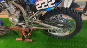 Сноубайк 250. Установка гусеничного комплекта Vortex на Кавасаки KLX250