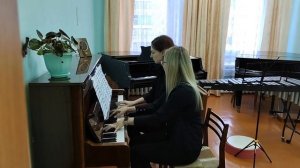 Итальянская полька для фортепиано в 4 руки, записанная С.Рахманиновым, посвящается С.И.Зилоти