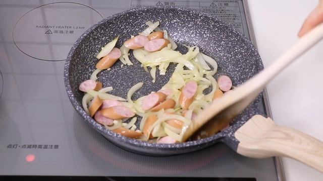 Японский рецепт пасты Напоритан [ ナポリタン ] Быстрое и вкусное блюдо с простыми ингредиентами!