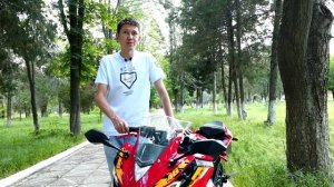 Обзор бюджетного электромотоцикла из Поднебесной