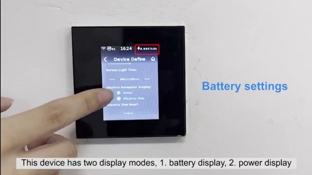 Lanbon L8 WiFi mesh LCD smart switch - power meter energy monitor setting - electric summary смотреть онлайн