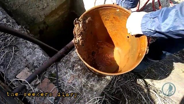 Поиск в реке и в старых деревенских колодцах... Был рад находкам...Поисковый магнит/Search Magnet..