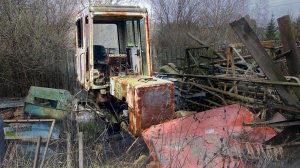 Нам ПОДАРИЛИ ТРАКТОР / 20 лет в ОГОРОДЕ