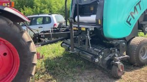 Новый российский пресс - первые рулоны