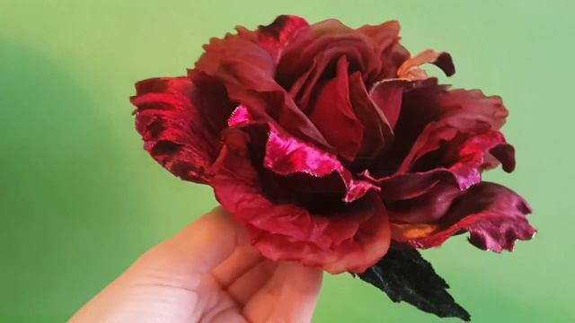 Роза из ткани смотреть онлайн