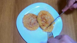 Два блюда из картофельного пюре с курицей и ветчиной