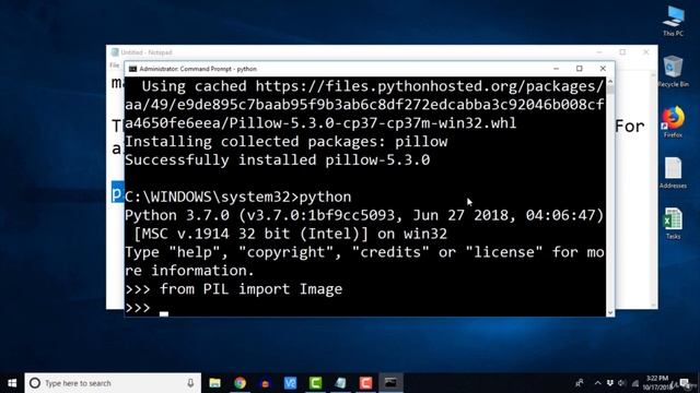 3 | Pillow installation on Windows and Raspberry Pi – смотреть онлайн ...