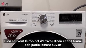 Lavatrici LG | Riparazione - Codice di errore IE su una lavatrice LG