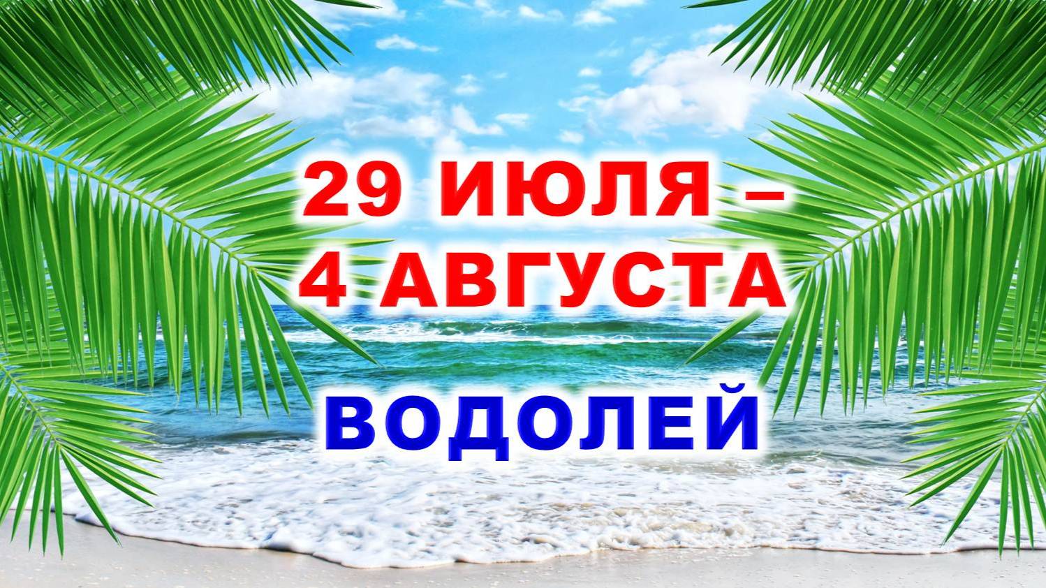 ♒ ВОДОЛЕЙ. 🌴 С 29 ИЮЛЯ по 4 АВГУСТА 2024 г. 🌠 Таро-прогноз 💫