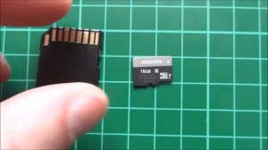 ADATA 16GB microSDHC class 10 UHS-I card unboxing and tests