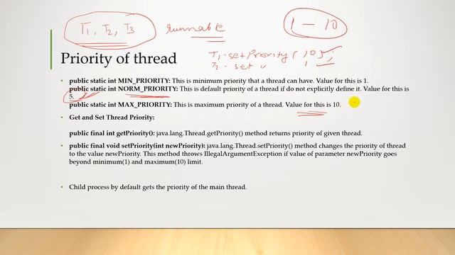 08 Priority of Threads - Multithreading Level 1 смотреть онлайн