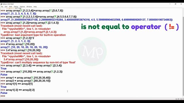 #101 Python Operators on Array In Telugu [2022] | Python Array In Telugu | Python In Telugu