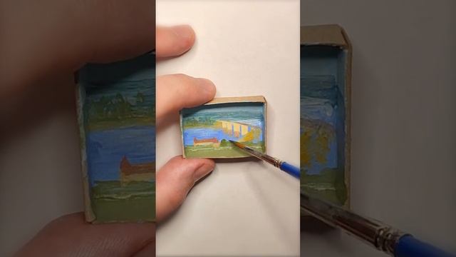 Рисую Внутри спичечного коробка Камышин