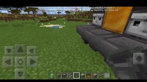 Рабочий комбайн в майнкрафт (майнкрафт пе) Work harvester in minecraft