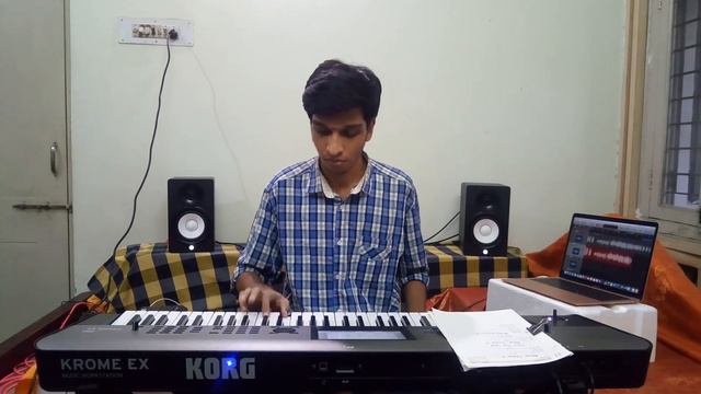 MATARANI MAUNAMIDI (New) | MAHARSHI | ILAYARAJA | KEYBOARD BY KAMALANABHAM