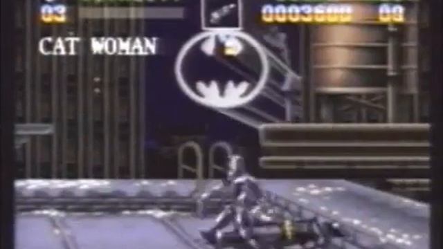 SNES - Batman Returns from Konami promotional video (1992)