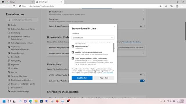 Microsoft Edge - Cache leeren | Verlauf und Cookies löschen смотреть онлайн