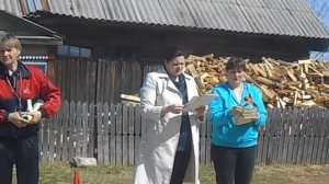 Общешкольный кросс к 70-летию Победы !!! ( Кормовище)