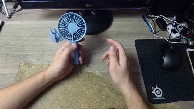 Компактный вентилятор с тремя скоростями Xiaomi Youpin VH смотреть онлайн