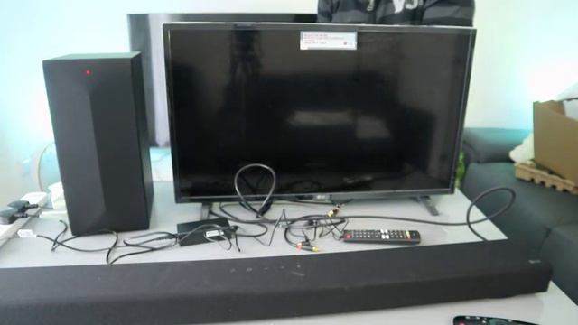 How To Install /Connect LG S65Q Soundbar To TV HDMI ARC! смотреть онлайн