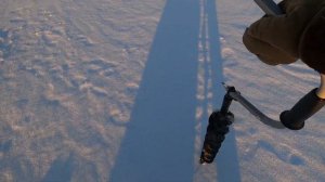 Ловля окуня на блесну Аква "Шняга"