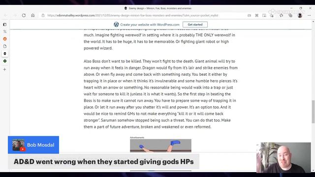 From the Reading Pile: Adventure Base Rules, Enemy Design, The Theory of Place смотреть онлайн