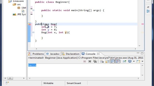 Java Tutorial 11.1 more on classes смотреть онлайн