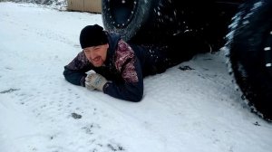 Вездеход переехал человека