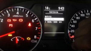 RESET SERVICE DE NISSAN X TRAIL