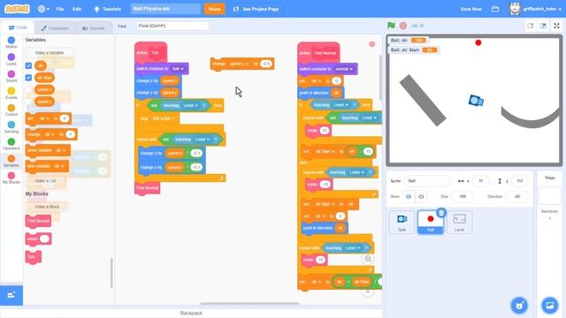 How to make Physics in Scratch | Full Tutorial