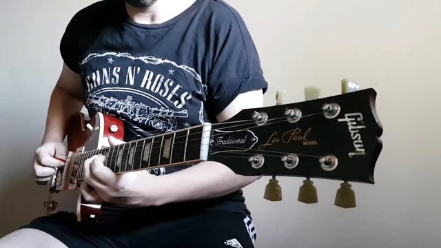 Guns N Roses - Don't cry (solo cover) / Gibson Les Paul Traditional 2017 STEINBERG UR12 смотреть онлайн