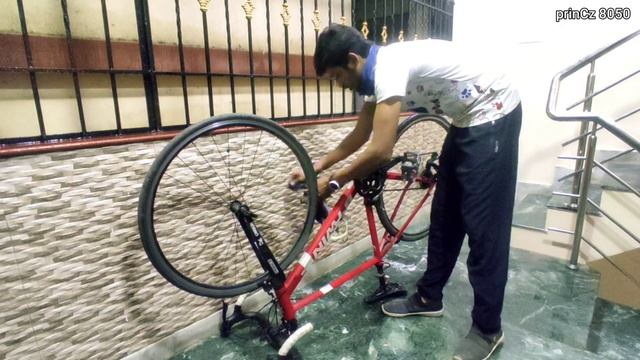 Full Bike Clean-up at home in 5 minutes. Btwin Triban Road bike free servicing at home in Lockdown