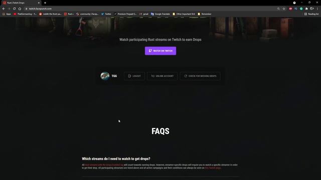 Rust Twitch Drops | Twitchmas 2023 #27