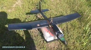Радиоуправляемый самолет из детского планера. Часть 2