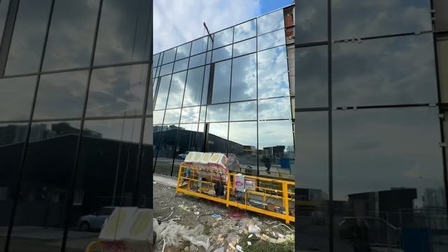 Заканчиваем остекление объекта по ул.Рябинина г.Екатеринбург💙