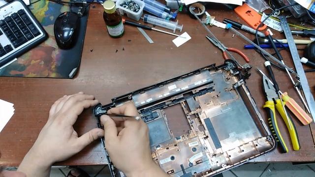 Восстанавливаем ноутбук HP Pavilion G6-2130sr. серия 7. Не всё так гладко. смотреть онлайн