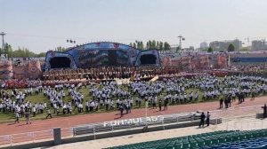 Худжанд. Репетиция праздника в честь Навруза ч.3