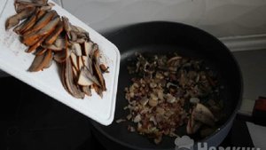 Суп грибной с макаронами