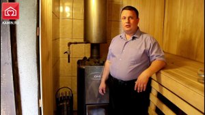 Обзор банной печи Kastor KL-27 (Karhu 27) на объекте у заказчика. Домотехника Москва.