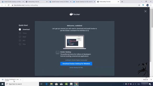 How to Install Docker on Windows 10 / Windows 11 (2022) смотреть онлайн