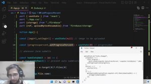 React.js Project to Upload Files to Firebase v9 Cloud Storage in Browser Using Javascript