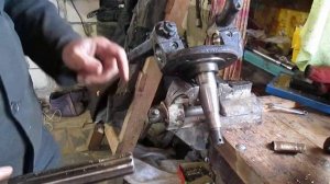 Центрация втулок шкворня ГАЗ 53
