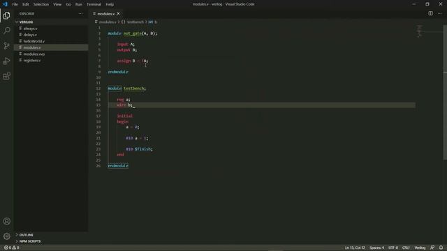 Verilog #5: Modules смотреть онлайн
