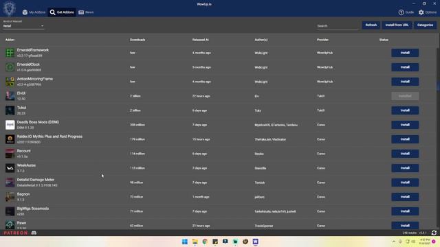 HOW TO INSTALL ADDONS w WOWUP  World of Warcraft