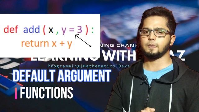 16.Parameters in Functions in Python - Positional and Default/Keyword arguments