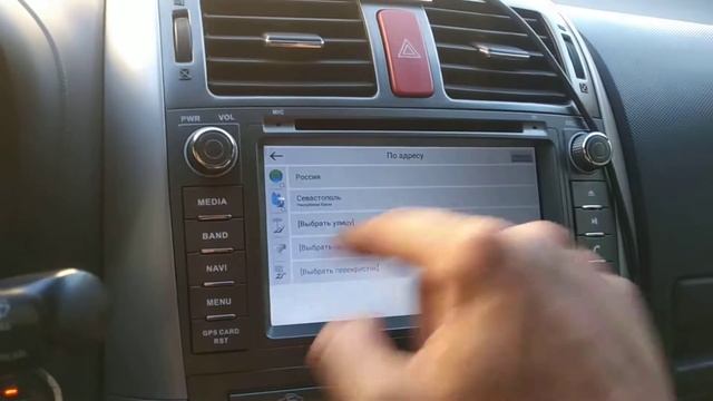 Toyota Auris Android ГУ автомагнитола обзор смотреть онлайн